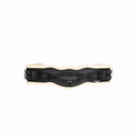 Hy Equestrian Fleece Lined Dressage Contour Girth Blk/Nat