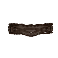 Hy Equestrian Fleece Lined Dressage Contour Girth Brn/Brn