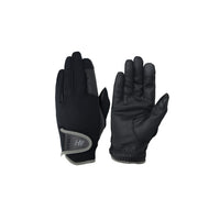Hy Equestrian Sport Dynamic Lightweight Riding Gloves Black