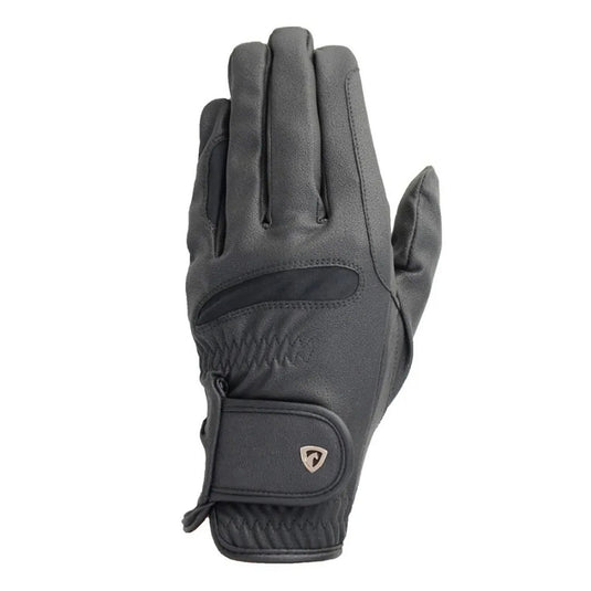 Hy Equestrian Lightweight Riding Gloves Black
