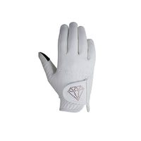 Hy Equestrian Cadiz Riding Gloves Child White