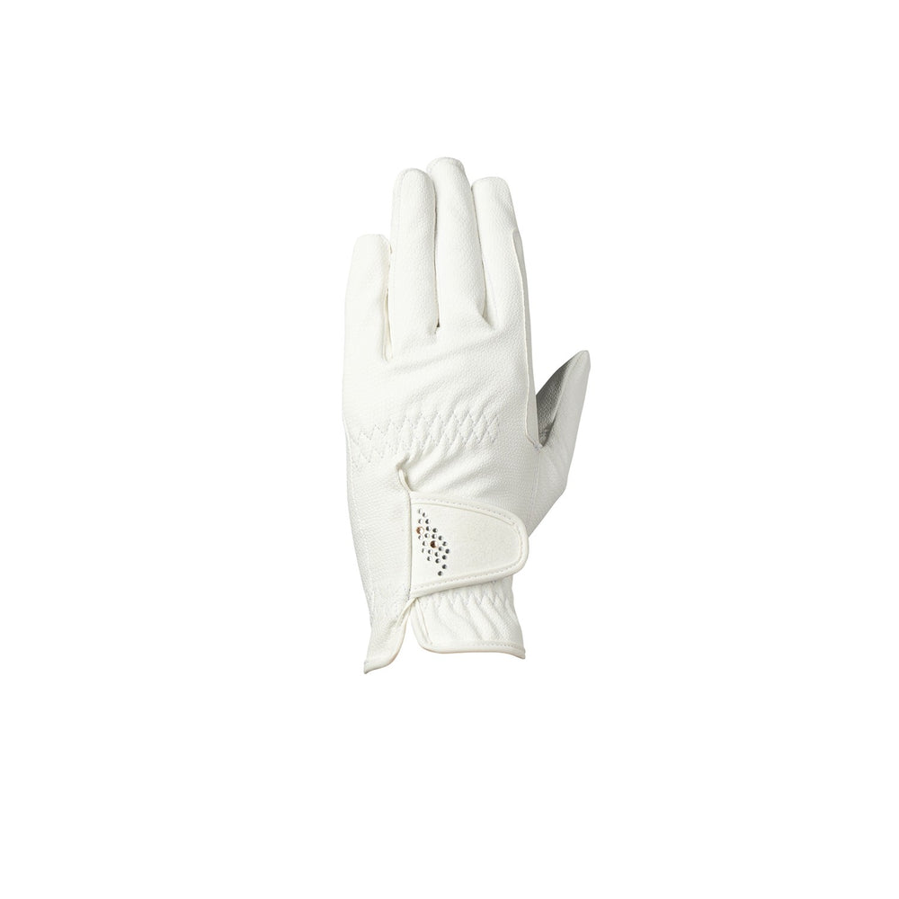 Hy Equestrian Roka Reign Riding Gloves White