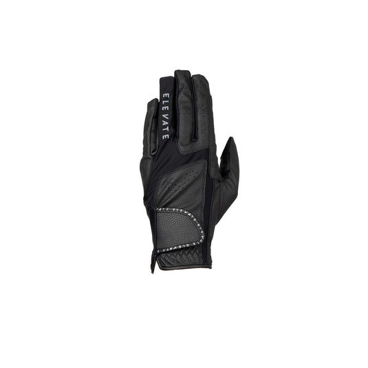 Elevate Aero Grip Riding Gloves By Hy Equestrian Black