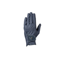 Elevate Luxe Touch Riding Gloves By Hy Equestrian Navy