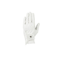 Elevate Luxe Touch Riding Gloves By Hy Equestrian White