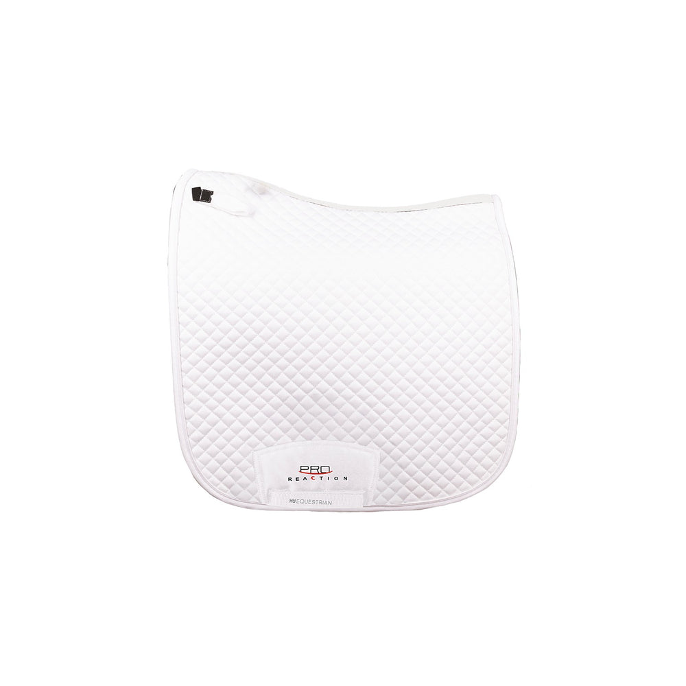 Proreaction Pima Dressage Sadsaddle Pad  Wh