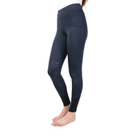 Hy Equestrian Selah Competition Riding Tights Child Navy