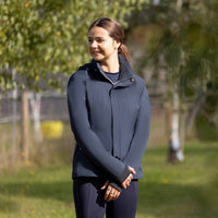 Hy Equestrian Elevate Lightweight Waterproof Jacket Navy