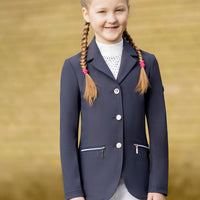 Hy Equestrian Elevate Artemis Show Jacket Child Navy