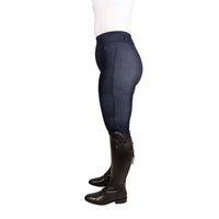 Hyconic Valloria Denim Look Riding Tights Navy