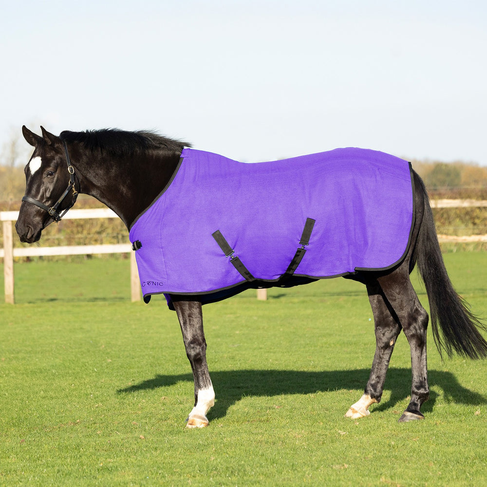 Hyconic Accent Fleece Rug Purple