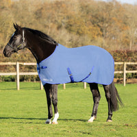 Hyconic Accent Fleece Rug Light Blue