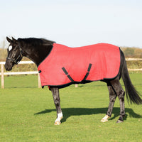 Hyconic Accent Fleece Rug Red