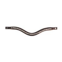 Propresicce Sig Curved Diamante Browband Brown/Silver