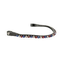 Propresicce Signature Curved Diamante Browband Blk/Rd/Wht/Bl