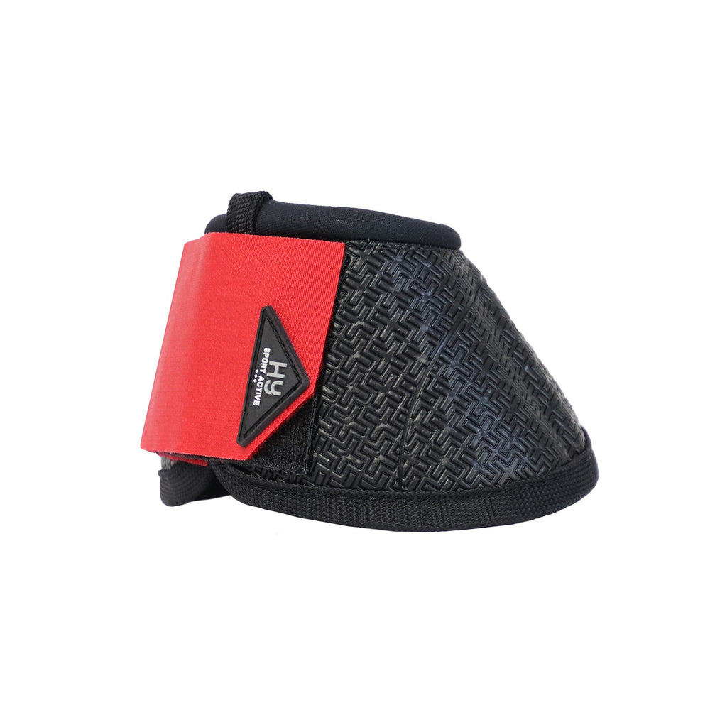 Hy Sport Active Over Reach Boots Rosette Red
