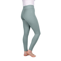 Hy Equestrian Melton Flex Riding Tights Dove Blue