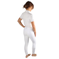 Hy Equestrian Roka Royal Breeches White/Rose Gold