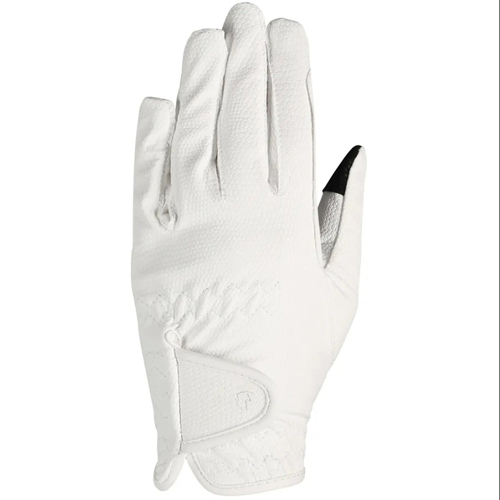 Hy Equestrian Cottenham Elite Riding Gloves Child White