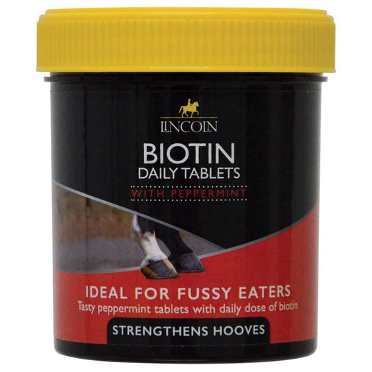 Lincoln Biotin Daily Tablets Peppermint