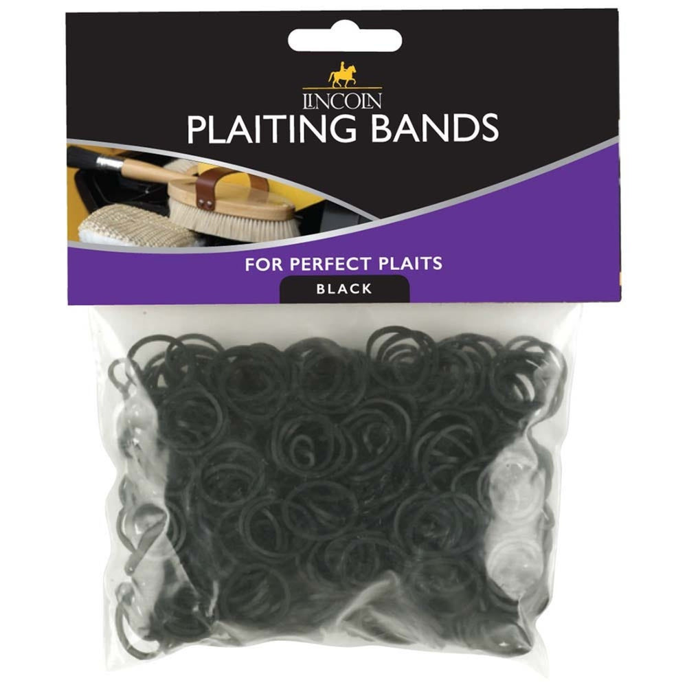 Lincoln Plaiting Bands White