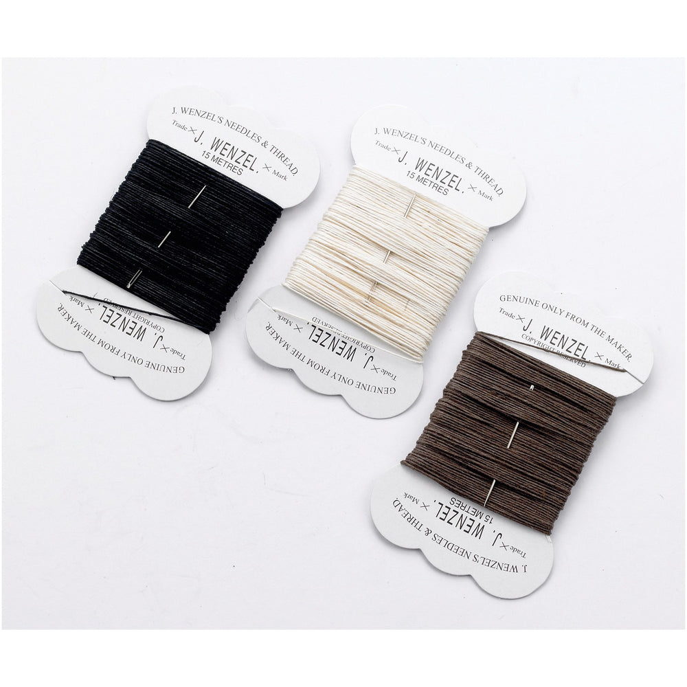 Lincoln Plaiting Thread Black/Brown/White