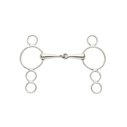 Lorina Continental 3 Ring Snaffle