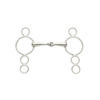 Lorina Continental 3 Ring Snaffle
