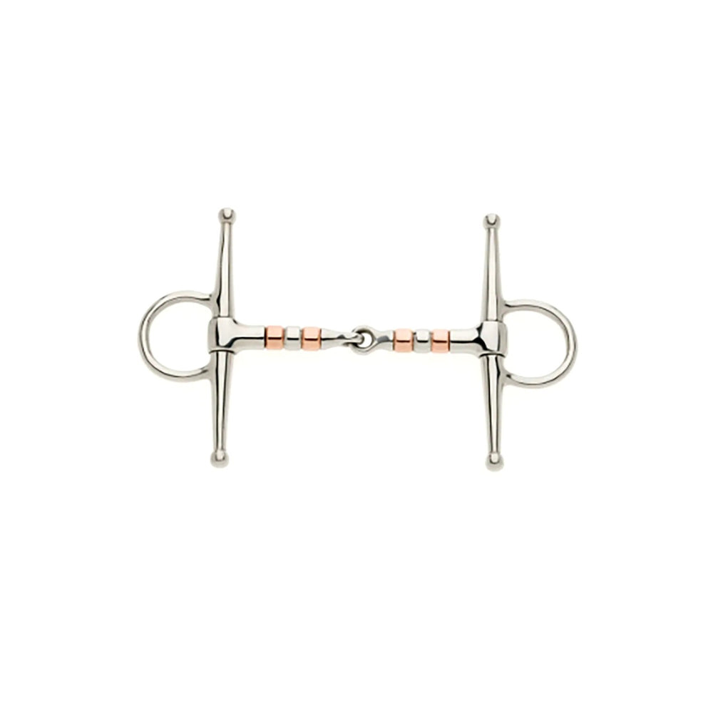 Lorina Copper Roller Full Cheek Jointed Snaffle