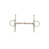 Lorina Copper Roller Full Cheek Jointed Snaffle