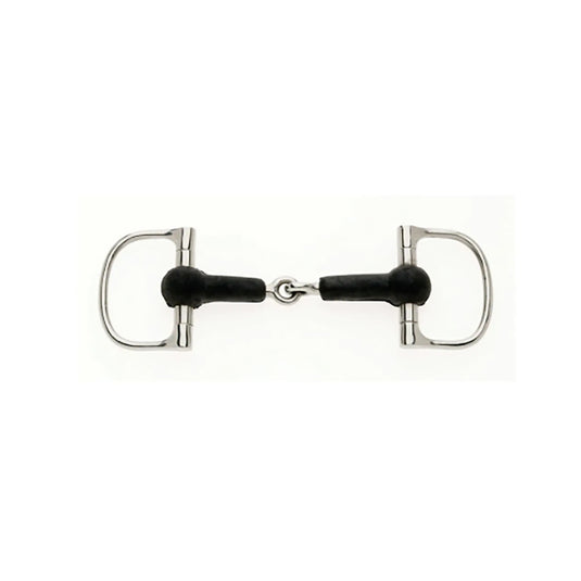 Lorina Rubber D Ring Snaffle