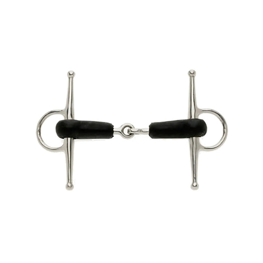 Lorina Rubber Mouth Full Cheek Jointed Snaffle