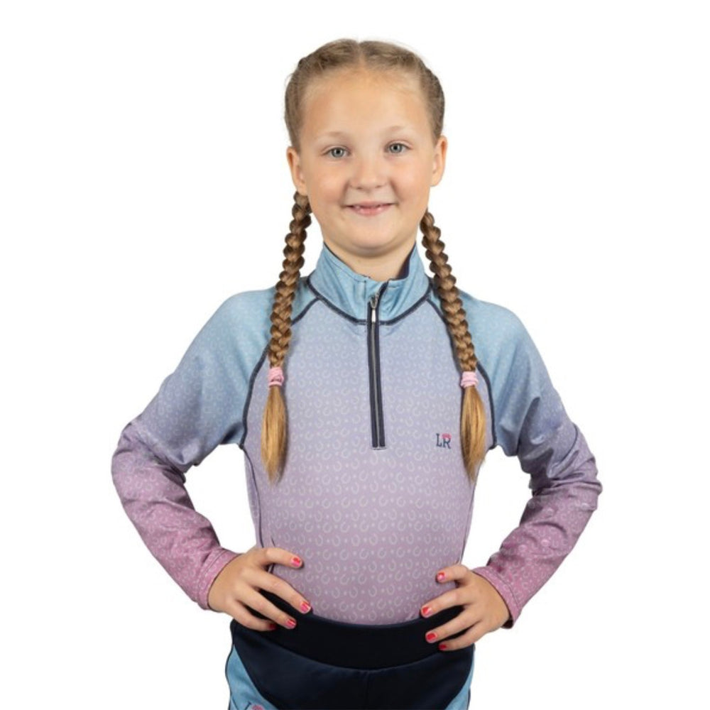 Little Rider Lucky Star Base Layer Navy/Pink