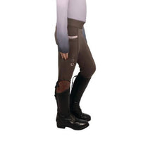 Little Rider Lucky Pony Riding Tights Grey/Pink