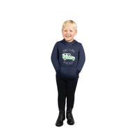 Ewe-Turn Ahead Collection Hoodie By Little Knight Navy