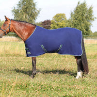 Stormx Empra Opulence Fleece Rug Navy/Teal