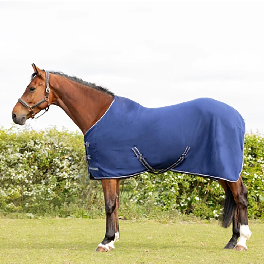 Stormx Empra Opulence Fleece Rug Navy/Beige