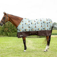Stormx Original It'S A Dog'S Life 50G Turnout Rug Dusty Blue