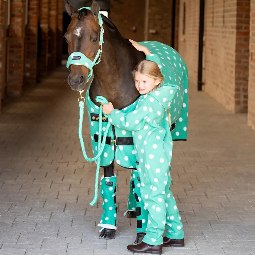 Supreme Products Dotty Fleece Boots Gorgeous Green