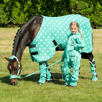 Supreme Products Dotty Fleece Onesie Child Gorgeous Green