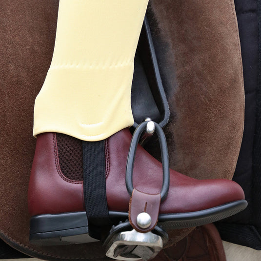 Supreme Products Show Ring Jodhpur Boots Junior Oxblood