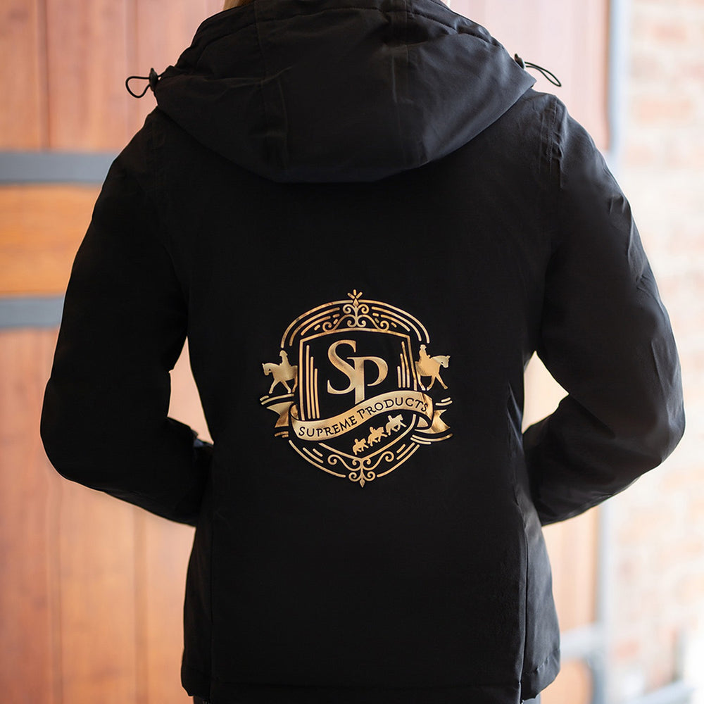 Supreme Products Active Junior Show Rider Waterproof Jacket Blk/Gld
