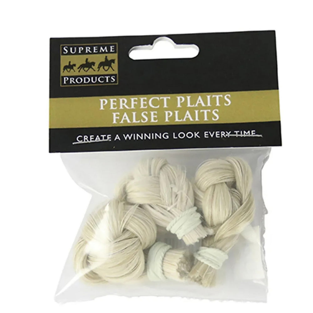 Supreme Products Perfect Plaits False Plaits White