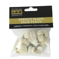 Supreme Products Perfect Plaits False Plaits White