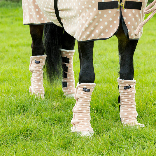Supreme Products Dotty Fleece Boots Luxurious Latte