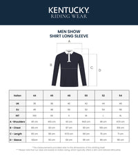 Kentucky Horsewear Show Shirt Men Classic Long Sleeve