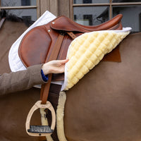 Kentucky Horsewear Skin Friendly Saddle Pad Sheepskin Diamond Show Jumping