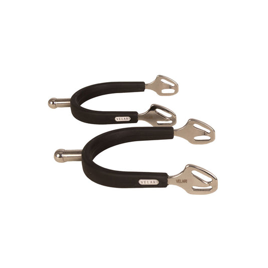 Kentucky Horsewear Velari Spurs Stainless Steel With Rubber Ball Shaped end