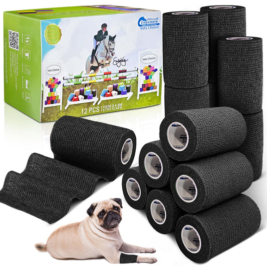Equimed 10Cm Vetwrap 12 Wraps
