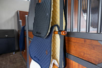Grooming Deluxe Wooden saddle pad holder